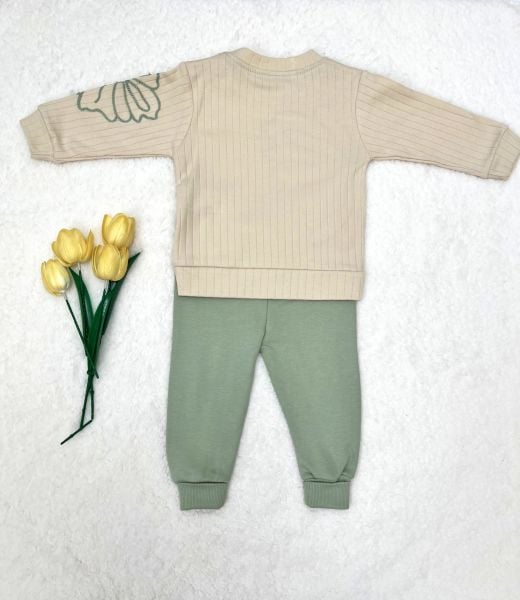 BEYAZ BEBEK Fitilli 2 li Takım Kız