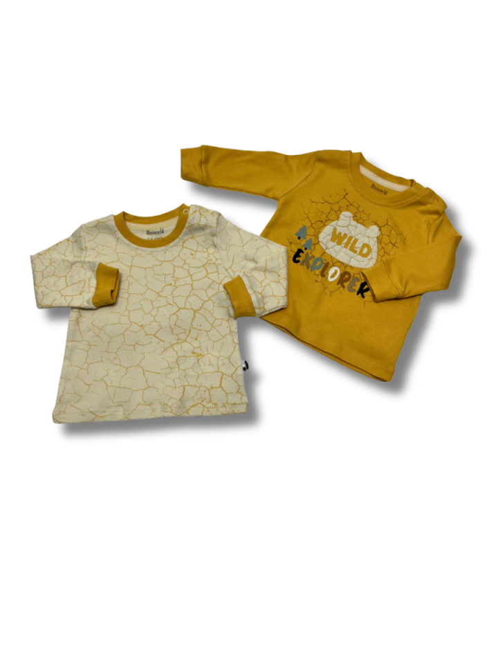 MİNİ WORLD Crack Pattern Sweat Bebek Üst