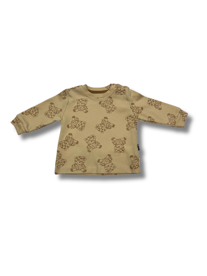 MİNİ WORLD Cute Bear Baskılı Kız Sweat