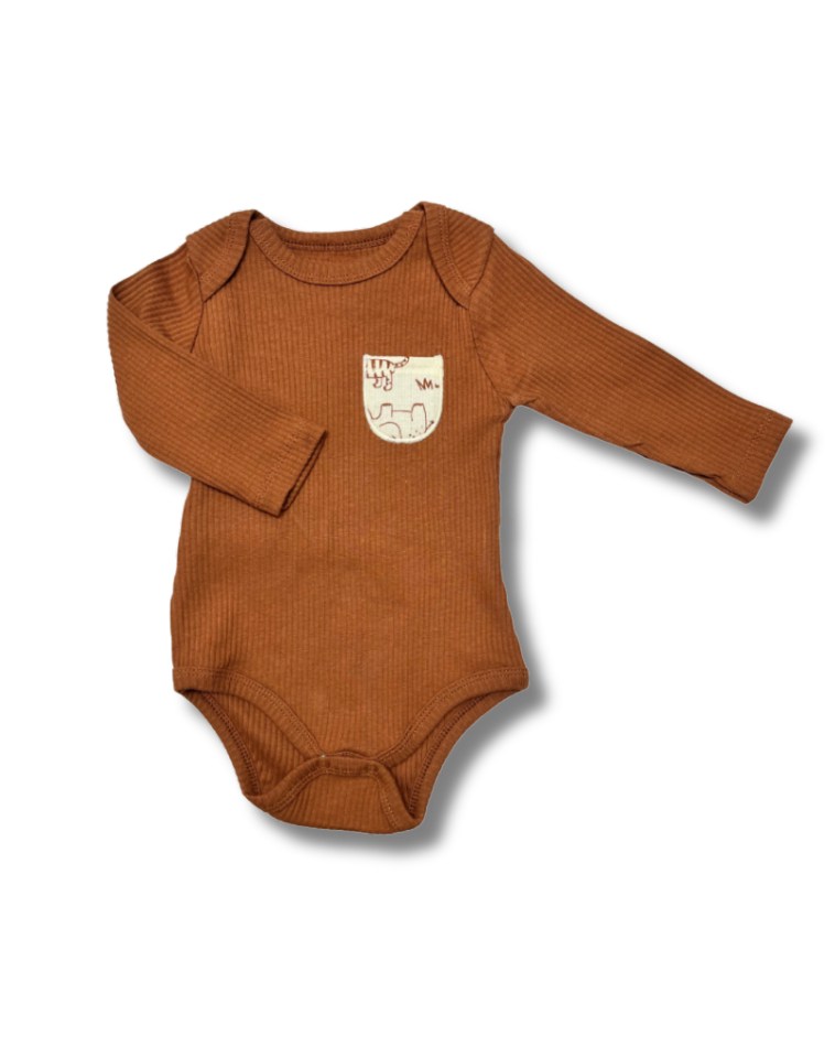 NECİXS Çıtçıtlı  Erkek Bebek Badi