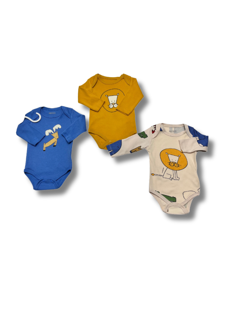 NECİXS Painted Çıtçıtlı 3lü Badi