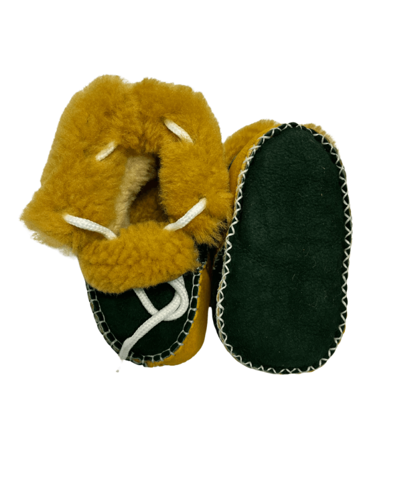 PAPULİN Hakiki Deri Bebe Patik