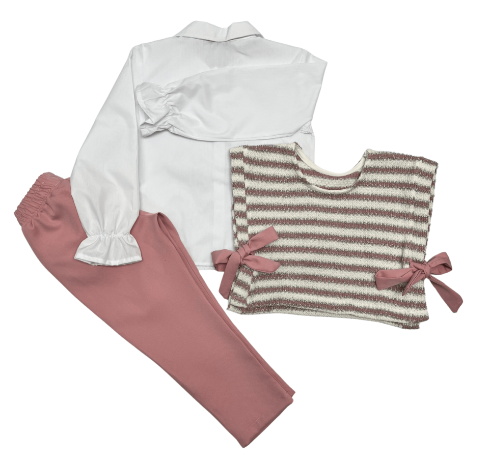 MİSS MELİNDA Simli Süveterli Takım