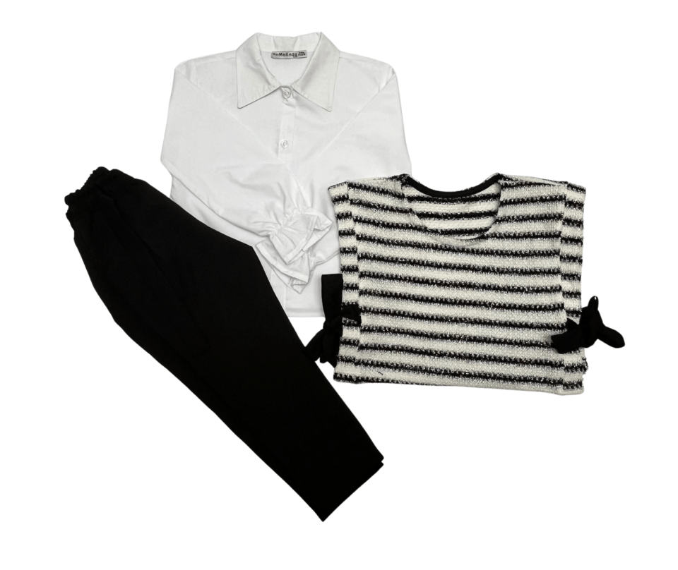 MİSS MELİNDA Simli Süveterli Takım