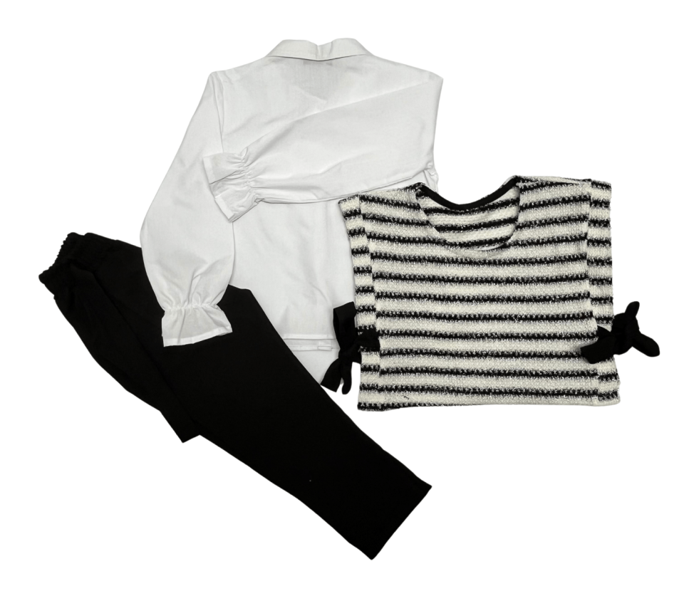 MİSS MELİNDA Simli Süveterli Takım