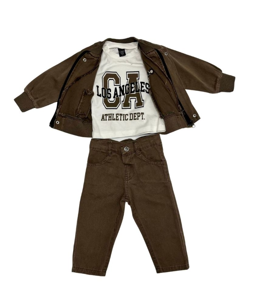 CANÖZ Cool Baskılı 3 lü Takım Erkek