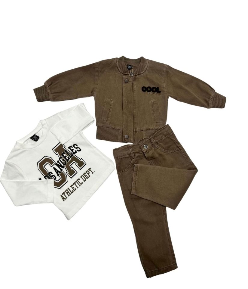 CANÖZ Cool Baskılı 3 lü Takım Erkek