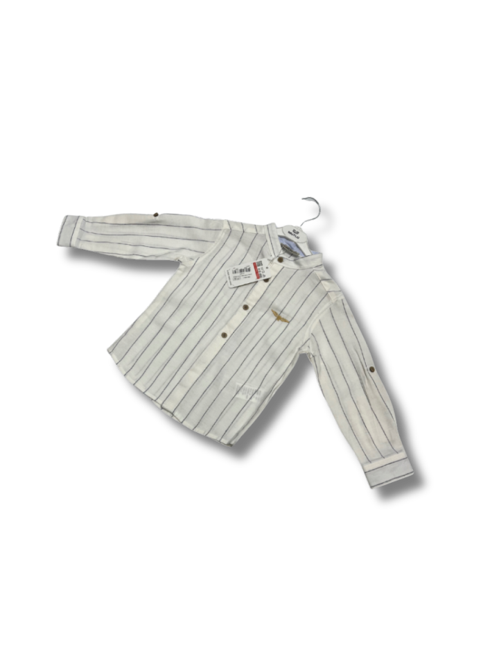 MUTLU Çizgili Hakim Yaka